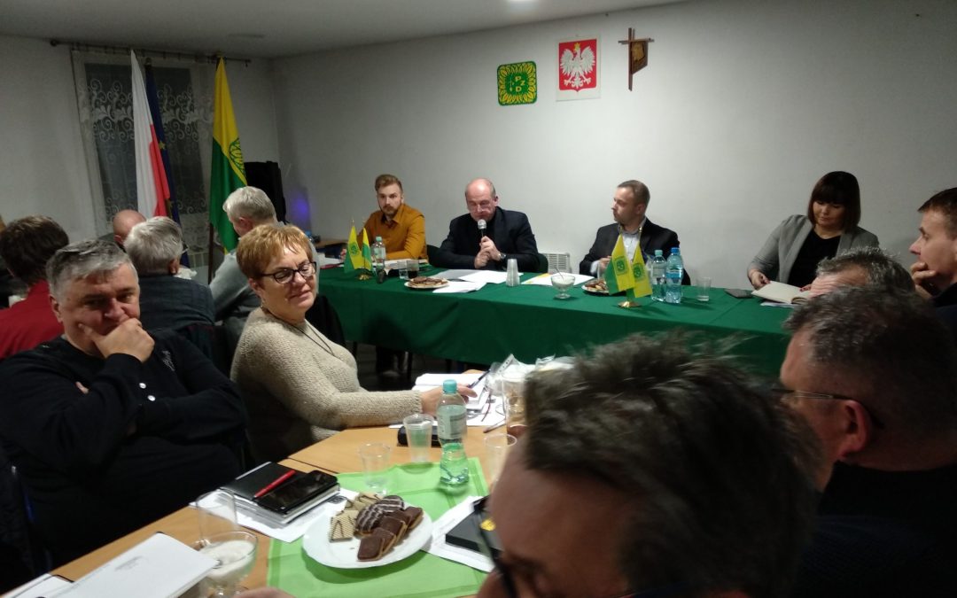 Narada Prezesów ROD z Delegatury rybnickiej z czynnym sprzeciwem wobec nowelizacji prawa budowlanego.