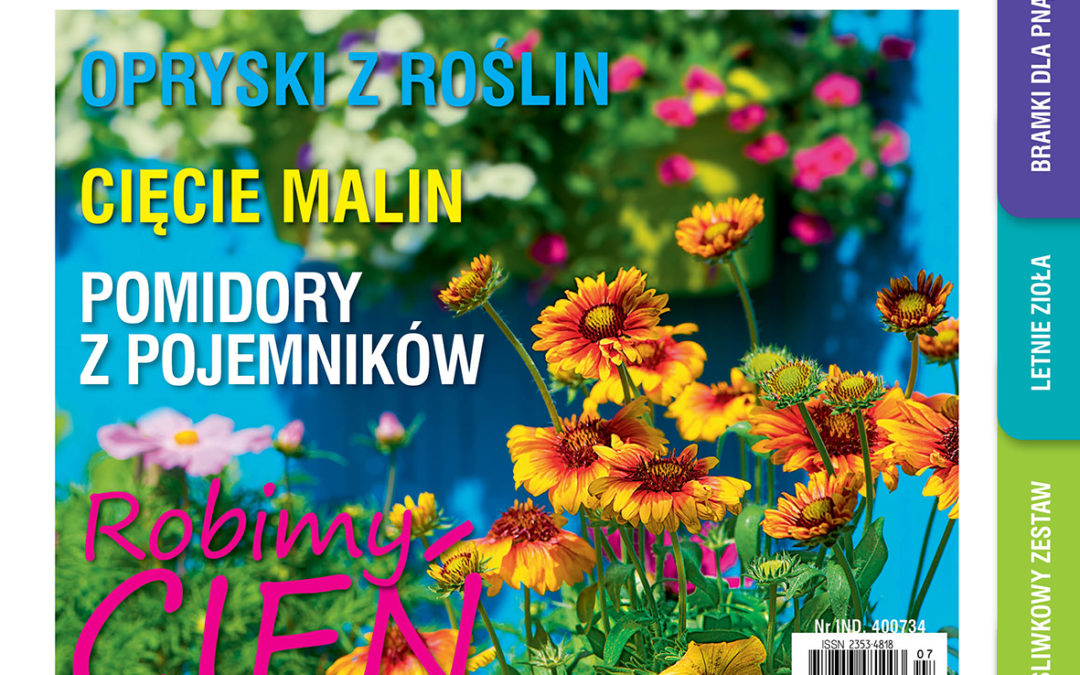 Sierpniowy „Mój Ogródek” na rynku od 23 lipca! Kup, przeczytaj, koniecznie poleć innym działkowcom!