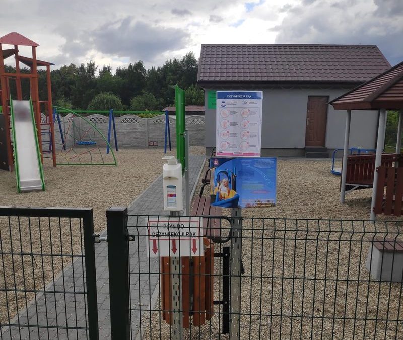 Plac zabaw ponownie otwarty w ROD „Wiśnia” w Zabrzu