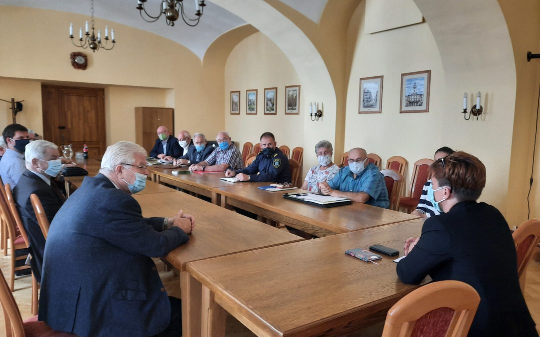 Spotkanie Zarządów ROD z Burmistrzem Miasta Cieszyna