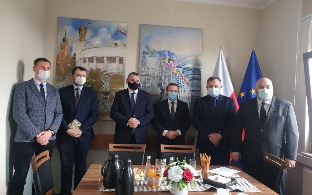 Spotkanie z Sekretarzem Stanu Ministerstwa Klimatu i Środowiska Jackiem Ozdobą oraz Posłem Markiem Wesołym