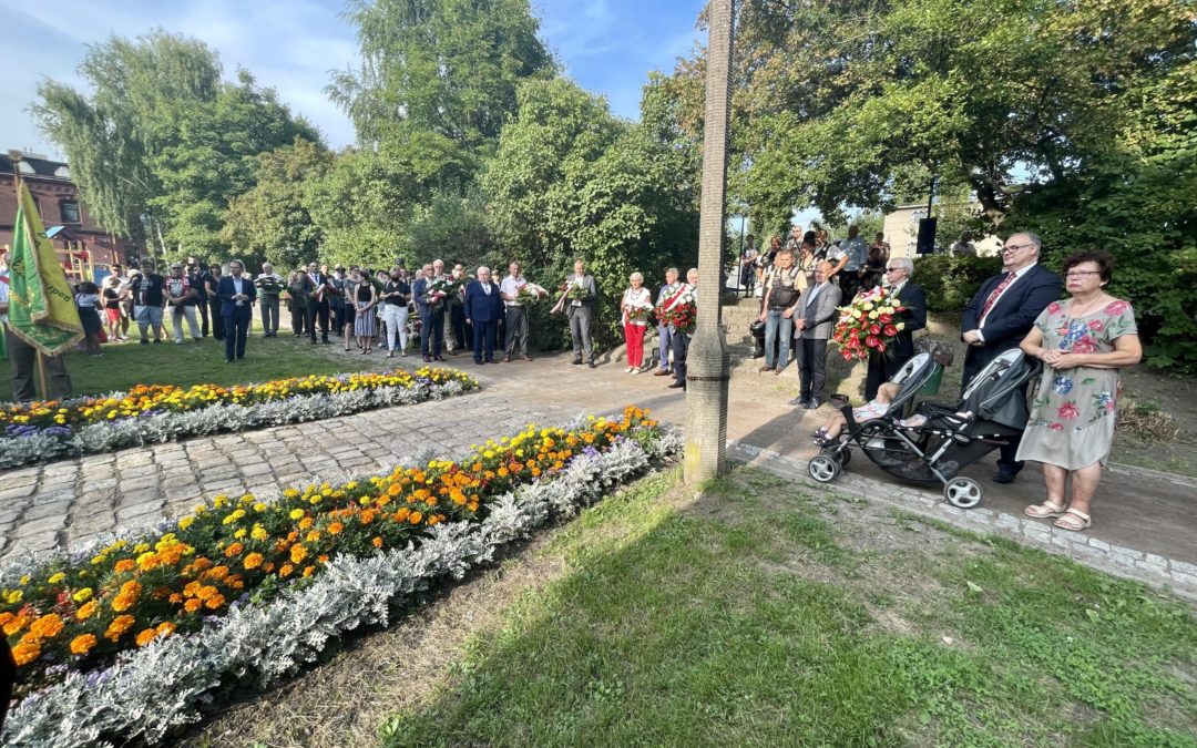 ROD Wiśnia z Zabrza uczestniczy obchodach 100 rocznicy III Powstania Śląskiego