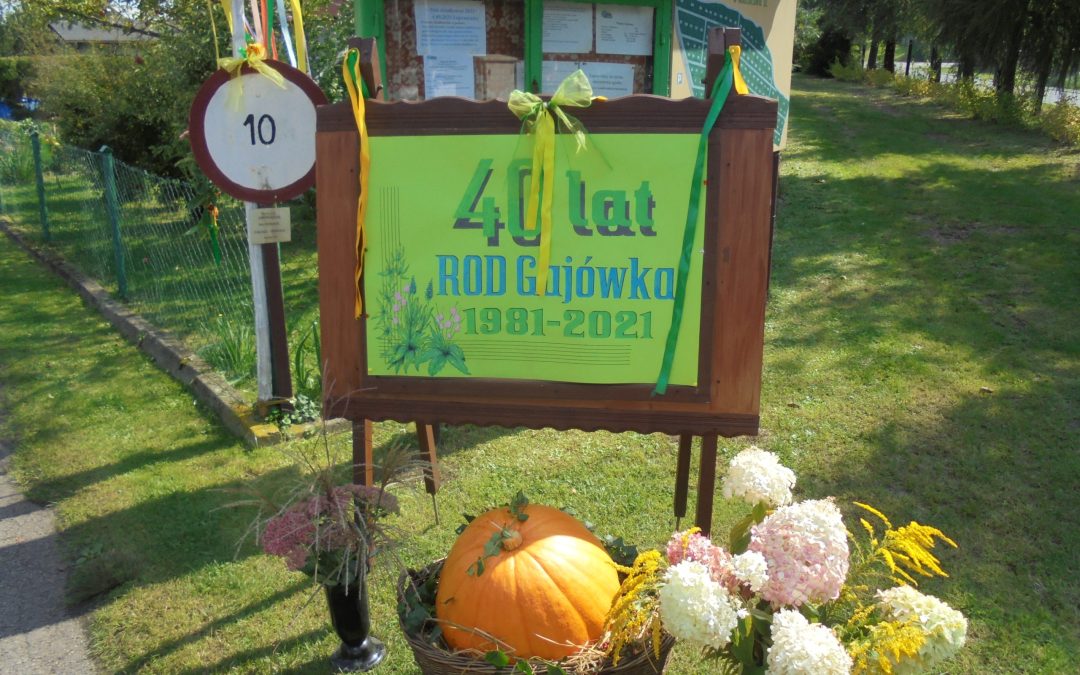 40-lecie ROD Gajówka w Wodzisławiu Śląskim