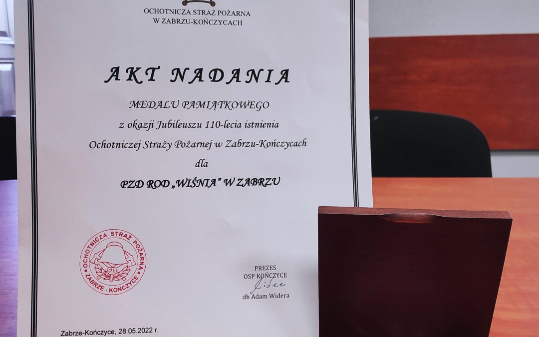 ROD Wiśnia w Zabrzu świętuje wspólnie z OSP jubileusz 110 lecia