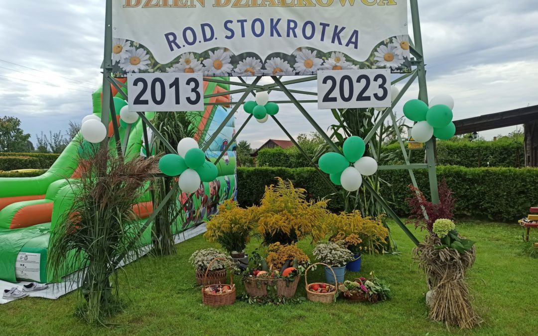 Jubileusz 10-lecia ROD Stokrotka w Żorach – Baranowicach