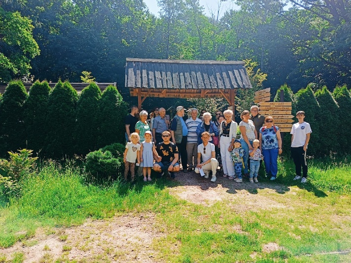 Działkowcy z Bytomia w Arboretum w Raciborzu