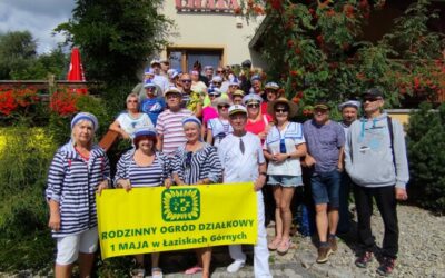 IX spływ kajakowy działkowców ROD 1 Maja z Łazisk Górnych