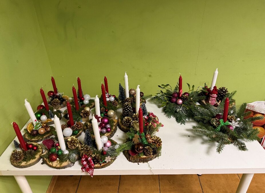 Przygotowania do świąt w Delegaturze Rejonowej PZD w Bytomiu