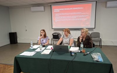 Szkolenie skarbników ROD w Delegaturze Rejonowej PZD Ruda Śląska